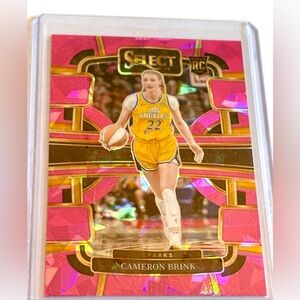 Cameron Brink  Panini Select WNBA - Pink Ice Prizm Rookie Card Los Angeles